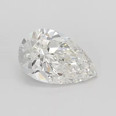 2.02ct E VS1 Rare Carat Ideal Cut Pear Lab Grown Diamond