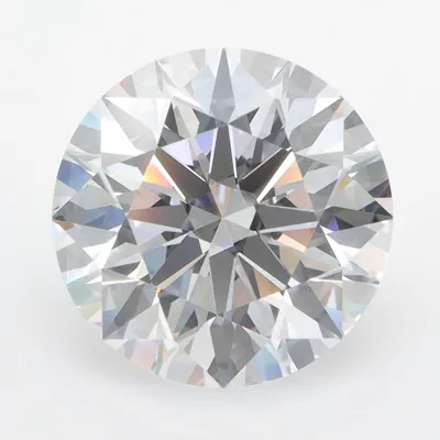 5.02ct D FL Rare Carat Ideal Cut Round Lab Grown Diamond