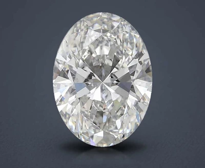 4.62ct H VS1 Rare Carat Ideal Cut Oval Lab Grown Diamond