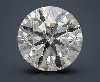 2.90ct H SI2 Rare Carat Ideal Cut Round Diamond