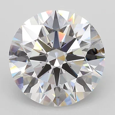 4.39ct E VS1 Rare Carat Ideal Cut Round Lab Grown Diamond