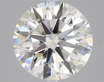 3.50ct K VS2 Rare Carat Ideal Cut Round Diamond