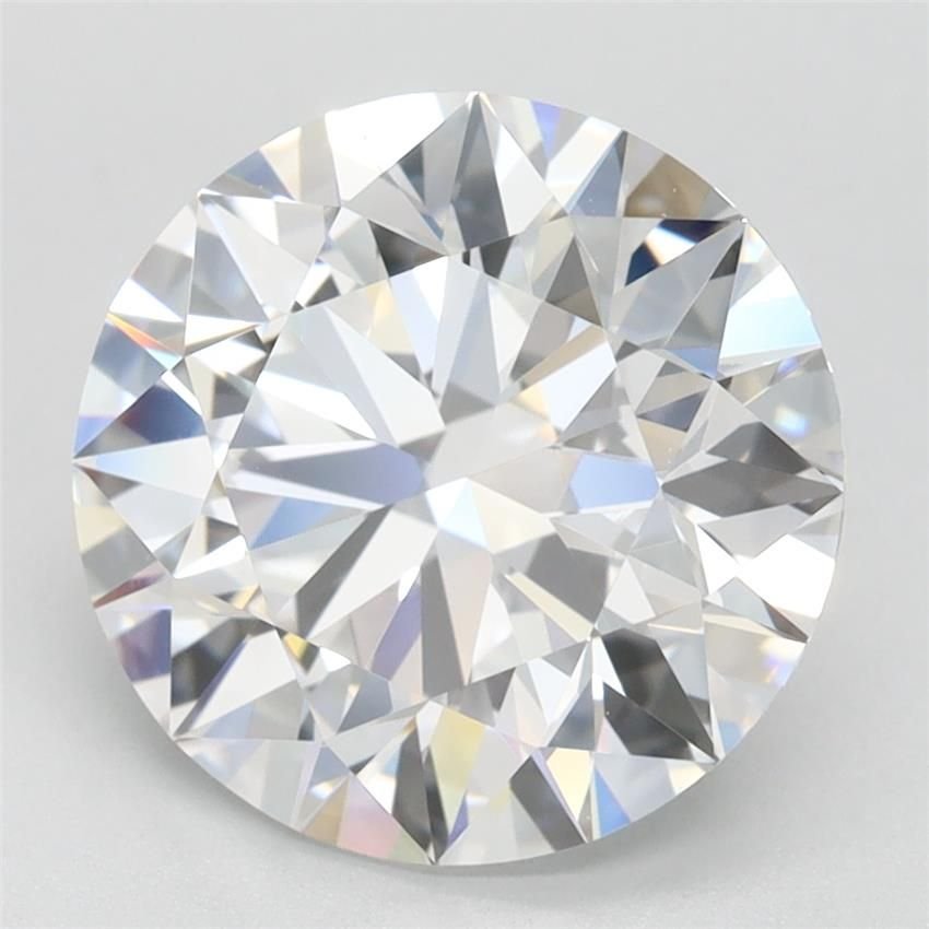 3.42ct D IF Rare Carat Ideal Cut Round Lab Grown Diamond