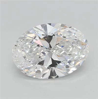 2.52ct D VS1 Rare Carat Ideal Cut Oval Lab Grown Diamond