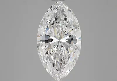 3.51ct E SI2 Rare Carat Ideal Cut Marquise Diamond