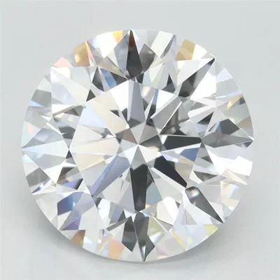 3.71ct D IF Rare Carat Ideal Cut Round Lab Grown Diamond