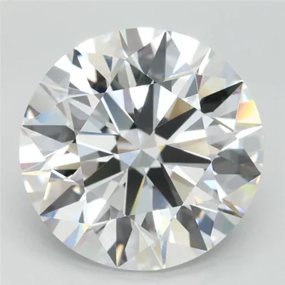 6.02ct D FL Rare Carat Ideal Cut Round Lab Grown Diamond