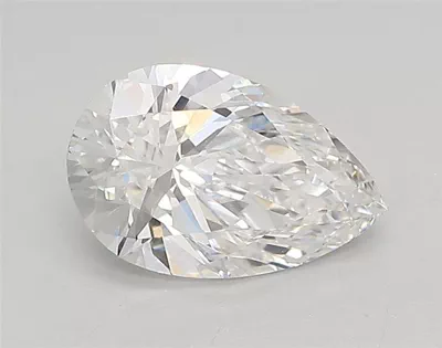 1.14ct D VVS2 Rare Carat Ideal Cut Pear Lab Grown Diamond