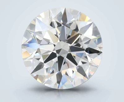 4.12ct D VVS1 Rare Carat Ideal Cut Round Lab Grown Diamond