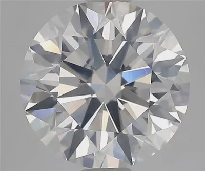 3.01ct G SI2 Rare Carat Ideal Cut Round Diamond