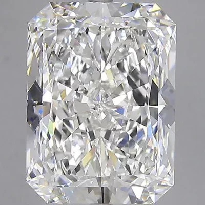 15.54ct F VVS2 Rare Carat Ideal Cut Radiant Lab Grown Diamond