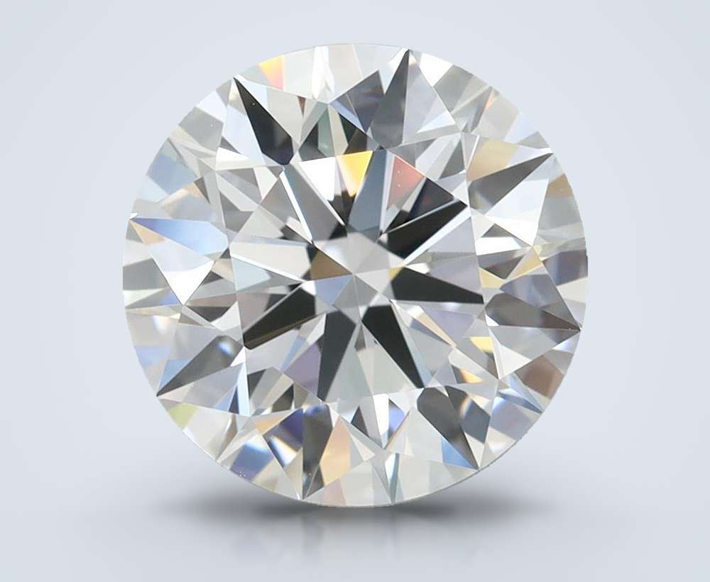 3.57ct D FL Rare Carat Ideal Cut Round Lab Grown Diamond