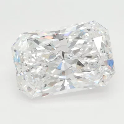 3.03ct D VVS2 Rare Carat Ideal Cut Radiant Lab Grown Diamond