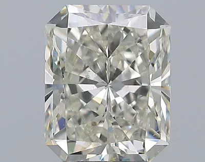2.51ct J SI1 Rare Carat Ideal Cut Radiant Diamond