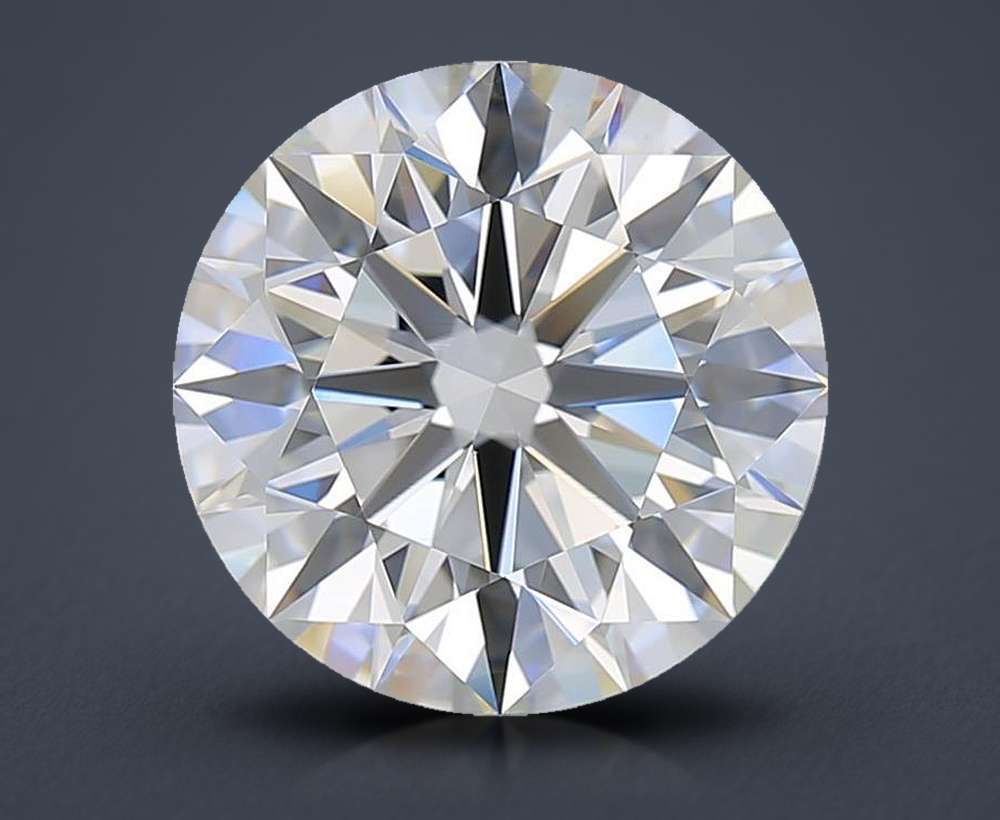 5.52ct G VS1 Rare Carat Ideal Cut Round Diamond
