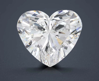 9.05ct E VVS2 Rare Carat Ideal Cut Heart Lab Grown Diamond
