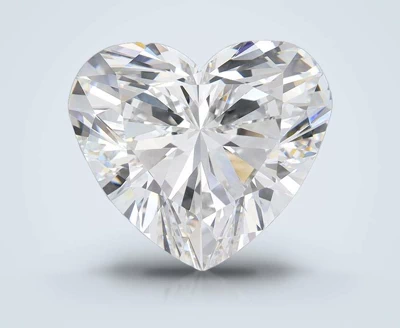 9.05ct E VVS2 Rare Carat Ideal Cut Heart Lab Grown Diamond