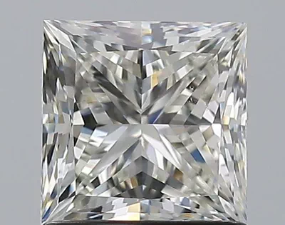 1.30ct J VS2 Rare Carat Ideal Cut Princess Diamond