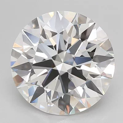 5.04ct H IF Rare Carat Ideal Cut Round Lab Grown Diamond