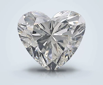 2.51ct I SI2 Rare Carat Ideal Cut Heart Diamond