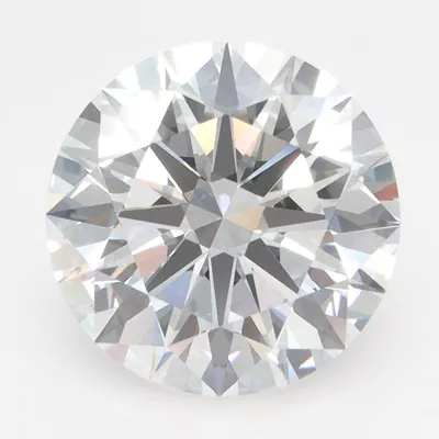 4.32ct D FL Rare Carat Ideal Cut Round Lab Grown Diamond