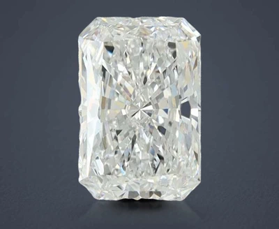 5.03ct E VVS2 Rare Carat Ideal Cut Radiant Lab Grown Diamond