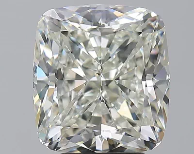 5.50ct K SI1 Very Good Cut Cushion Diamond