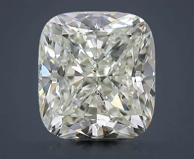 5.50ct K SI1 Very Good Cut Cushion Diamond