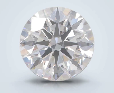 4.05ct D VS1 Rare Carat Ideal Cut Round Lab Grown Diamond