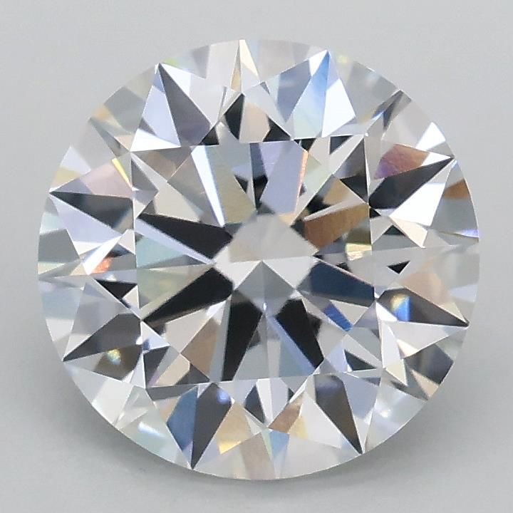 2.06ct D VVS2 Rare Carat Ideal Cut Round Lab Grown Diamond