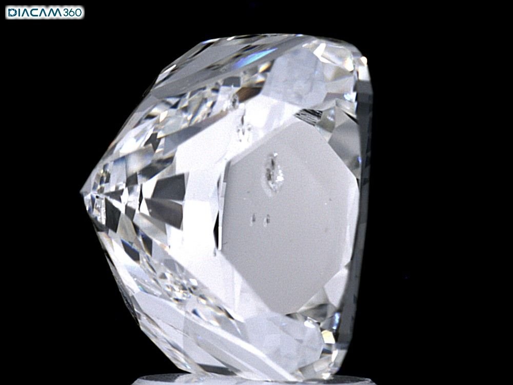 4.02ct H SI1 Very Good Cut Cushion Diamond