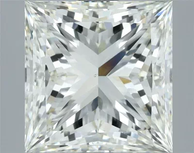3.03ct J VS1 Rare Carat Ideal Cut Princess Diamond