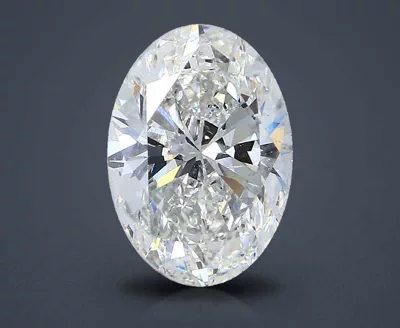 3.01ct H SI2 Very Good Cut Oval Diamond