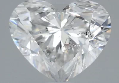 1.01ct G SI2 Rare Carat Ideal Cut Heart Diamond