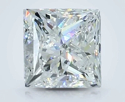 0.90ct E SI2 Good Cut Princess Diamond