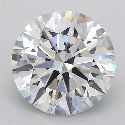 6.00ct D FL Rare Carat Ideal Cut Round Lab Grown Diamond