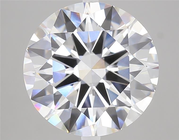 7.01ct D VVS2 Excellent Cut Round Lab Grown Diamond
