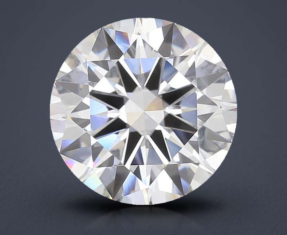 7.01ct D VVS2 Excellent Cut Round Lab Grown Diamond
