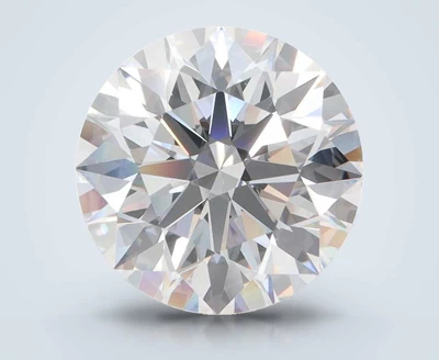 4.55ct D FL Rare Carat Ideal Cut Round Lab Grown Diamond