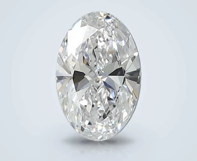 1.00ct D VS1 Rare Carat Ideal Cut Oval Lab Grown Diamond