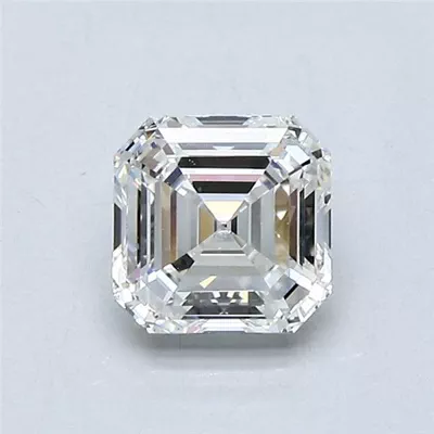 0.96ct H VVS1 Rare Carat Ideal Cut Asscher Diamond