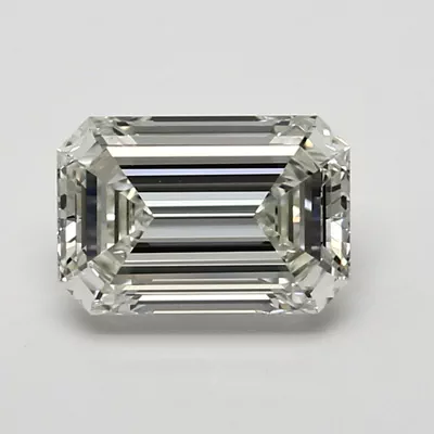 1.01ct K VVS2 Rare Carat Ideal Cut Emerald Diamond