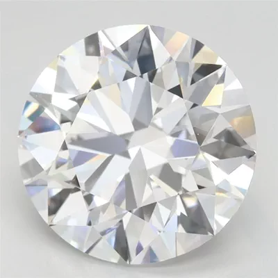 3.89ct D IF Rare Carat Ideal Cut Round Lab Grown Diamond