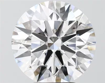 5.21ct E SI2 Rare Carat Ideal Cut Round Lab Grown Diamond