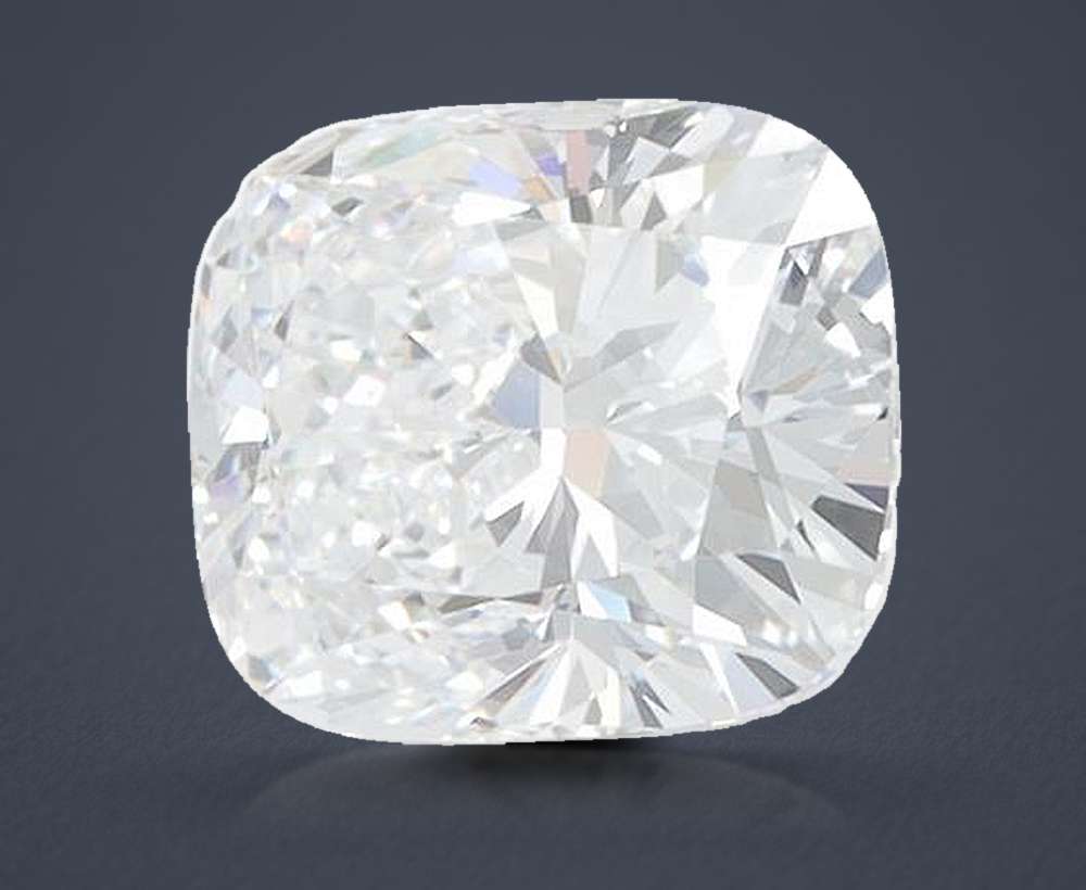 2.10ct D VVS1 Rare Carat Ideal Cut Cushion Lab Grown Diamond