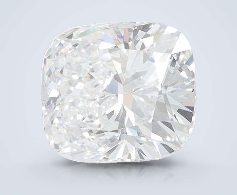 2.10ct D VVS1 Rare Carat Ideal Cut Cushion Lab Grown Diamond