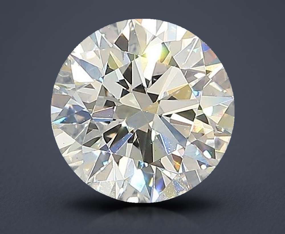 1.50ct I VVS2 Rare Carat Ideal Cut Round Lab Grown Diamond