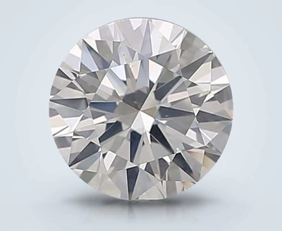 0.76ct F SI2 Rare Carat Ideal Cut Round Diamond
