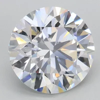 2.59ct D VS1 Rare Carat Ideal Cut Round Lab Grown Diamond
