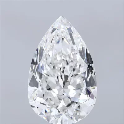 13.27ct F VS1 Very Good Cut Pear Lab Grown Diamond